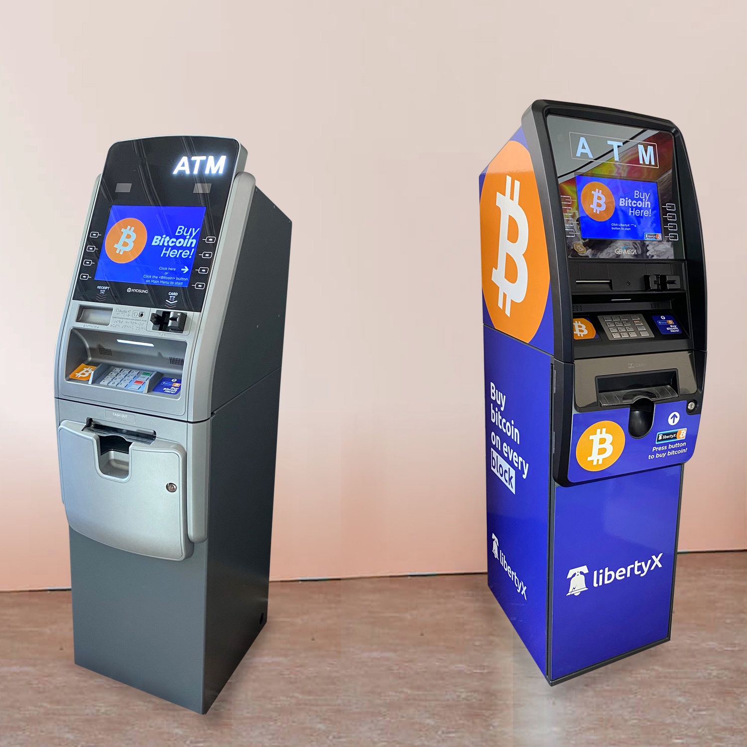 2 Bitcoin ATMs